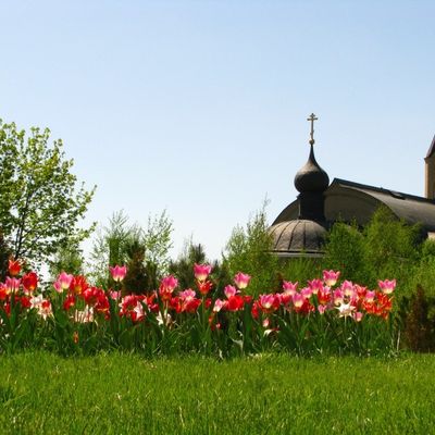 Вид обители